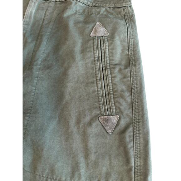 Isabel Marant Étoile Raluniae High-Rise 100% Cotton Canvas Trousers FR-36 US-4 - Picture 4 of 12